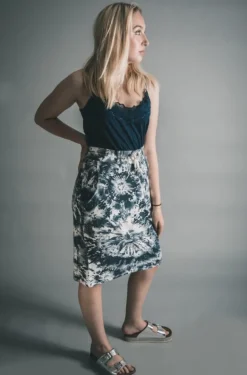 A POSTCARD FROM BRIGHTON TONI TIE DYE SKIRT