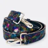 ALEX LEOPARD PONY SKIN BAG STRAP COLOUR SPLASH