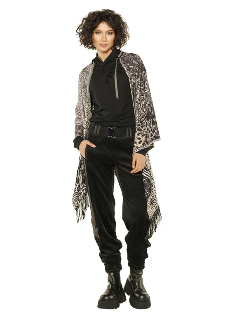 Beate Heymann Black Cord Trousers