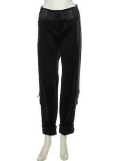 Beate Heymann Black Cord Trousers
