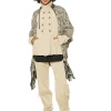 Beate Heymann Caban Jacket Cord Sand
