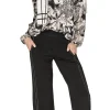 Beate Heymann Floralis Blouse Black and Cream