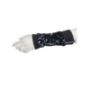 Beate Heymann Gauntlets Black Purple