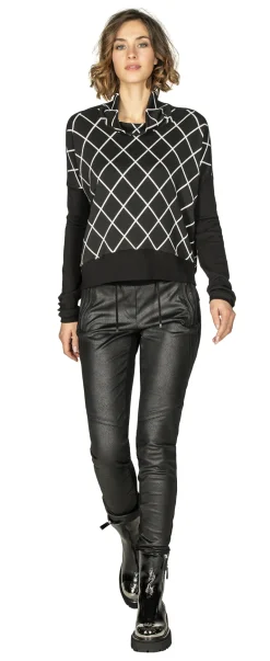 Beate Heymann Geometric Shirt Black