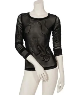 Beate Heymann Mesh Top Evergreen