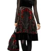 Beate Heymann Velvet Dress Red