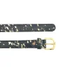 BLACK GOLD SPLASH BELT