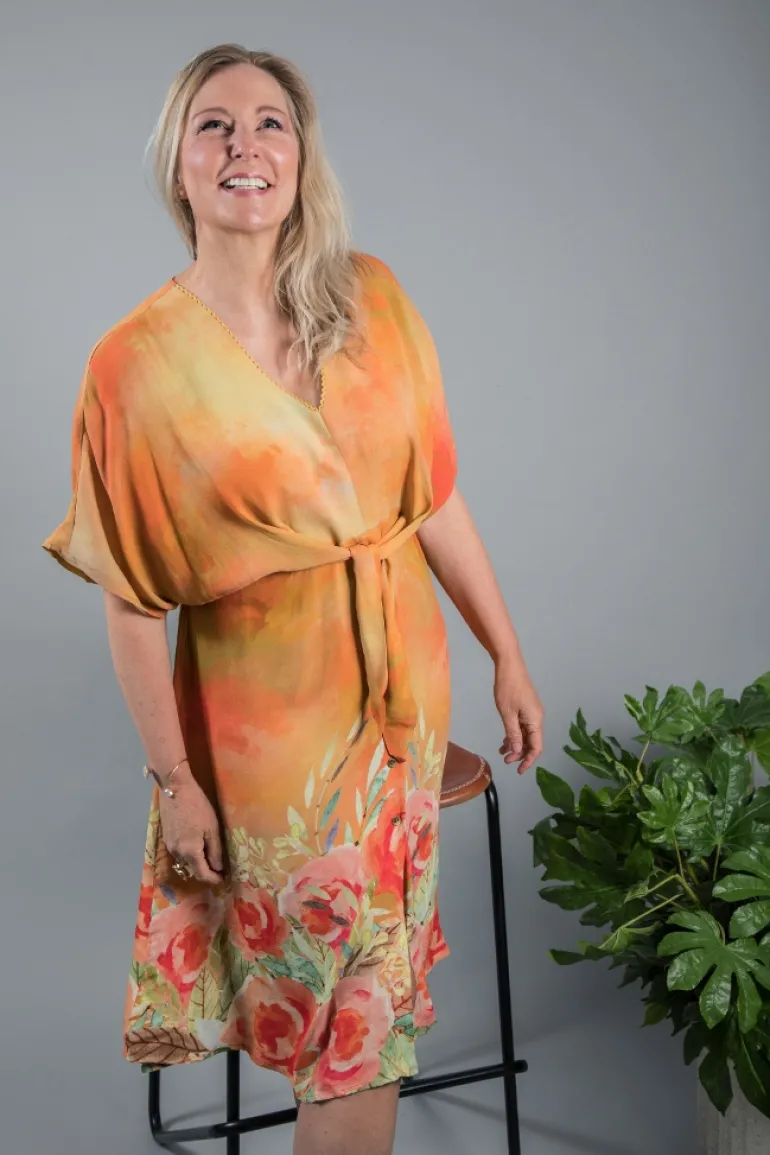 BL^NK AMERIANA DRESS ORANGE