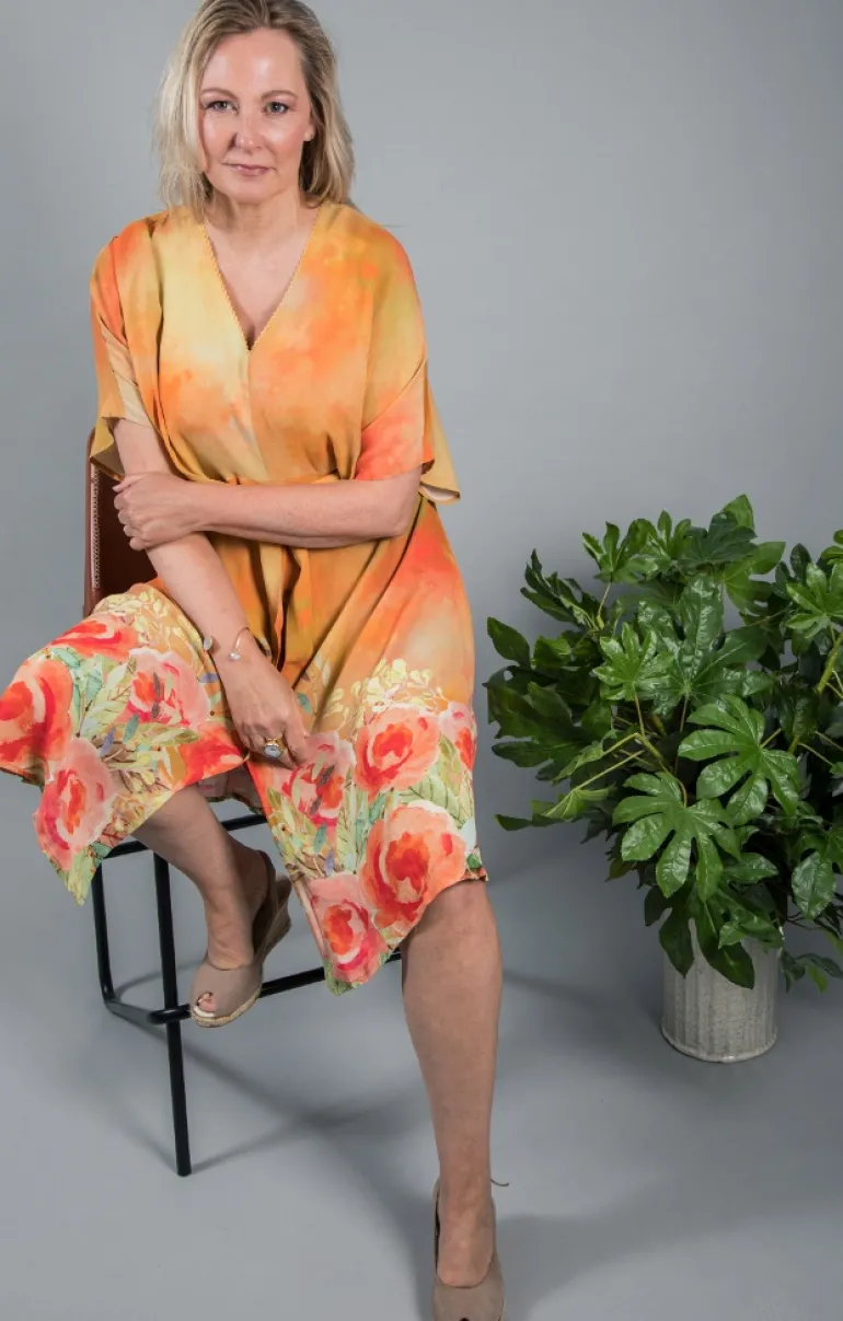 BL^NK AMERIANA DRESS ORANGE