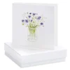 CORNFLOWER CARD STUD EARRINGS