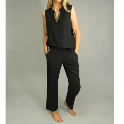 DECK TENCEL TROUSERS SEQUIN DETAILING - TWO COLOURS