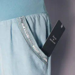 DECK TENCEL TROUSERS SEQUIN DETAILING - TWO COLOURS