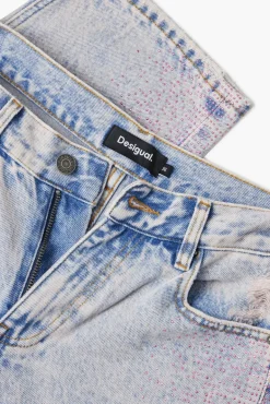 Desigual Cara Denim Jeans with Diamanté