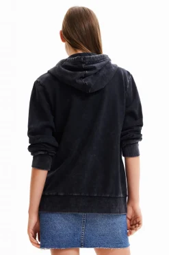 Desigual College Patch Hoodie