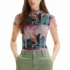 Desigual Fantasy Bodysuit Tutti Frutti