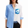 Desigual Floral Pocket Shirt
