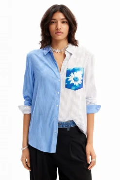 Desigual Floral Pocket Shirt