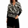 Desigual Lacroix Long Cardigan
