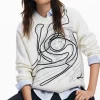 Desigual Montpellier Sweater White
