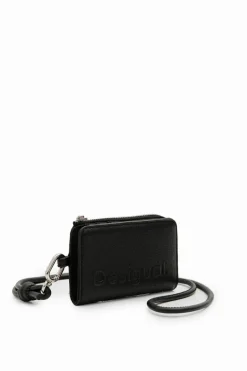 Desigual Neck Wallet Black