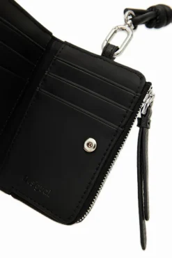 Desigual Neck Wallet Black