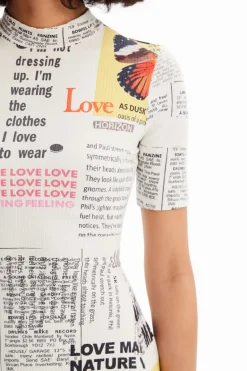 Desigual Newspaper Dress