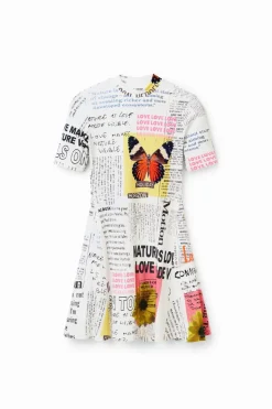 Desigual Newspaper Dress