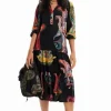 Desigual Odyssey Dress Black