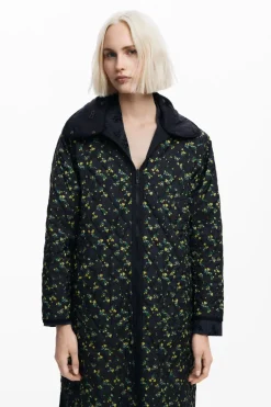 Desigual Padded Odense Long Jacket Black