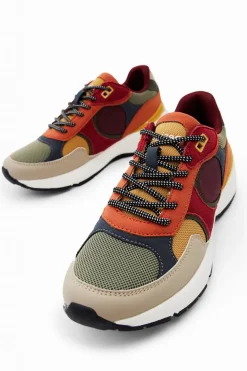 Desigual Patchwork Trainers Tutti Frutti