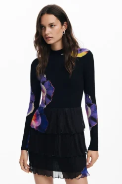 Desigual Pensée Lacroix Mini Dress