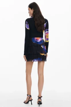 Desigual Pensée Lacroix Mini Dress