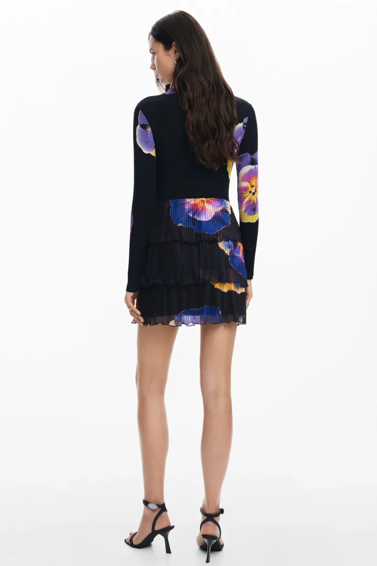 Desigual Pensée Lacroix Mini Dress