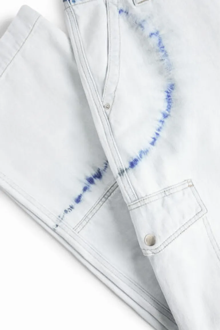 Desigual Senda Denim Cargo Trousers
