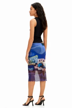 DESIGUAL SKY TUBE SKIRT