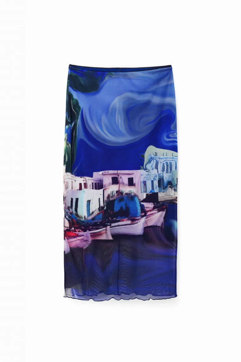 DESIGUAL SKY TUBE SKIRT