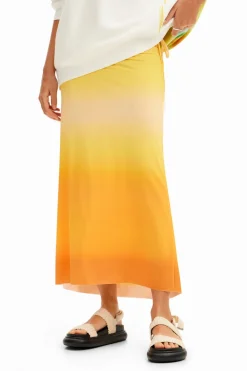 Desigual Sua Skirt Yellow