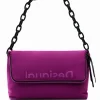 Disigual Large Plain Bag Purple