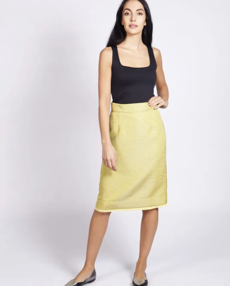 DORSET SKIRT YELLOW