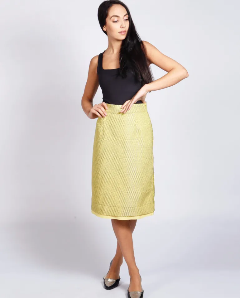 DORSET SKIRT YELLOW