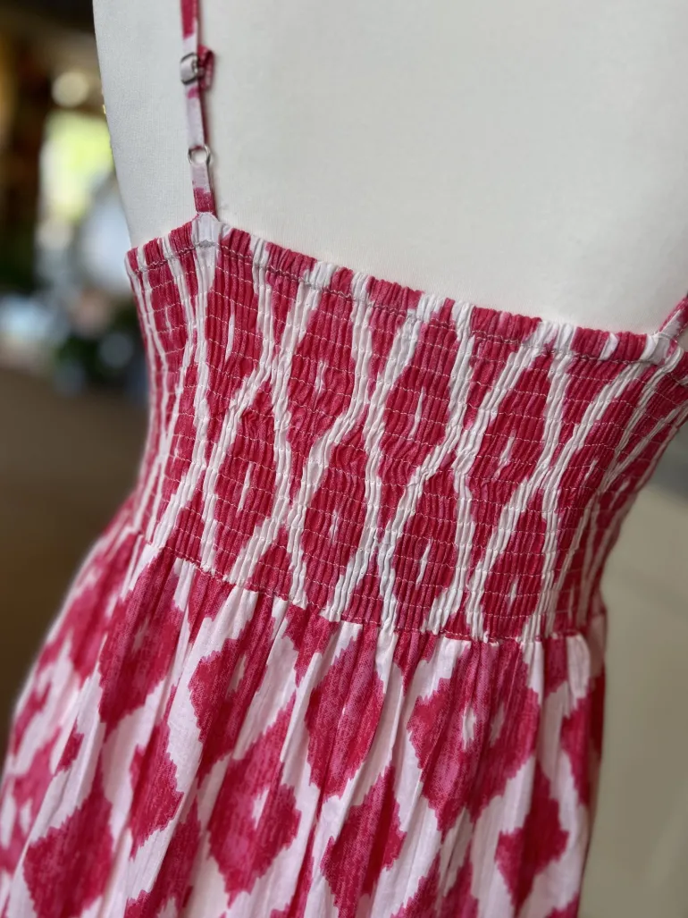 Dream Vanilla Strap Dress Pink