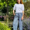 Dress Addict Lab Trousers Navy / White