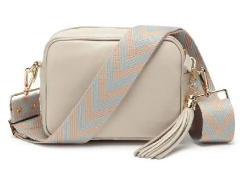 Elie Beaumont Crossbody Strap Sky Blue