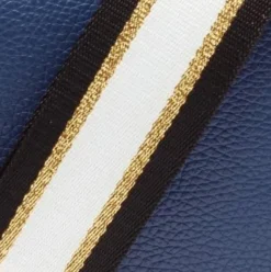 Elie Beaumont Crossbody Strap Black/Gold/White