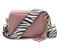 Elie Beaumont Crossbody Strap Zebra