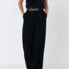 Elif Köse High Neck Blouse Black