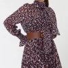 Elif Köse Long Sleeve Blouse Purple