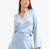 Elif Köse Loose Blouse Pale Blue