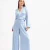 Elif Köse Palazzos Electric Blue