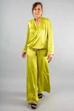 Elif Köse Palazzos Pistachio